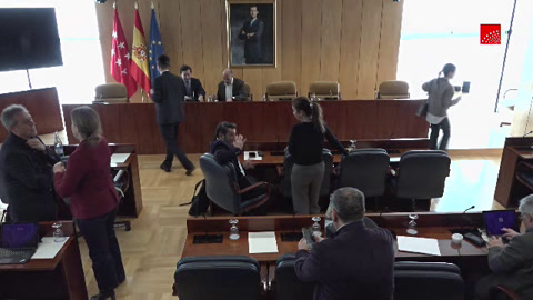 Sesión de la Comisión de Presupuestos y Hacienda